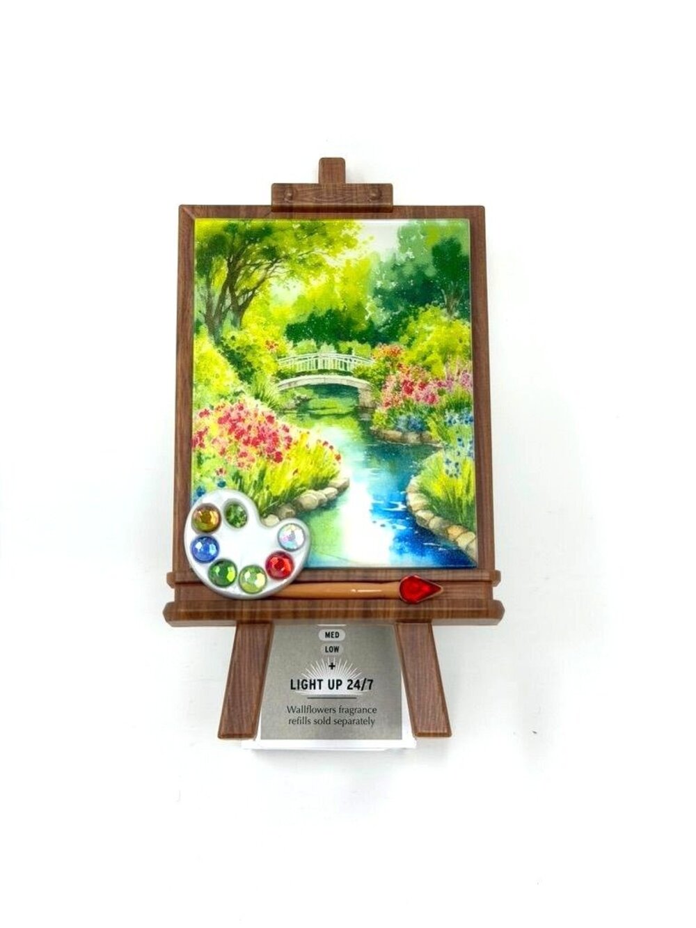 Bath & Body Works Painter's Art Canvas Wallflower Plug Scent Control Springtime